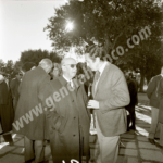 Franco en una cacería conversando con López-Bravo1972