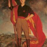 Fotografía histórica de Francisco Franco como Jefe del Estado español