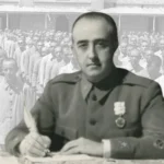 Fotografía histórica de Francisco Franco como Jefe del Estado español