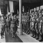 Franco con Hitler en su visita a Hendaya