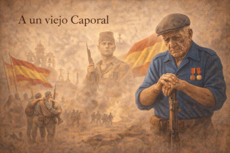 A un viejo caporal en guerra