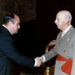 Franco con Daniel Céspedes