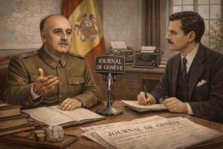 Entrevista con Franco en 1938