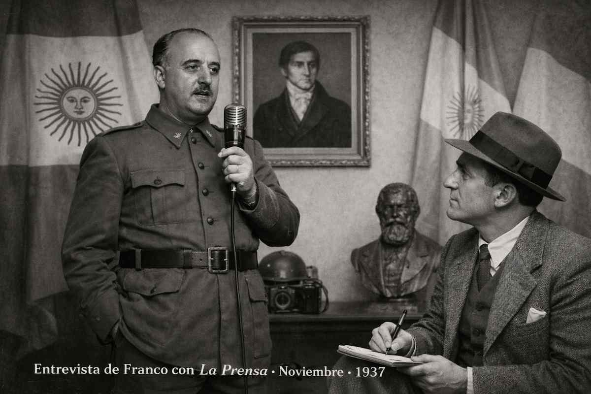 Entrevista de Franco con La Prensa