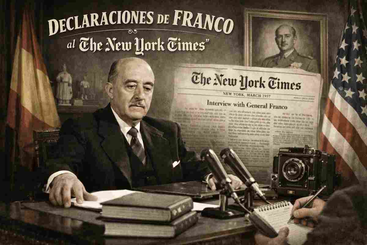 Entrevista de Franco en 1957