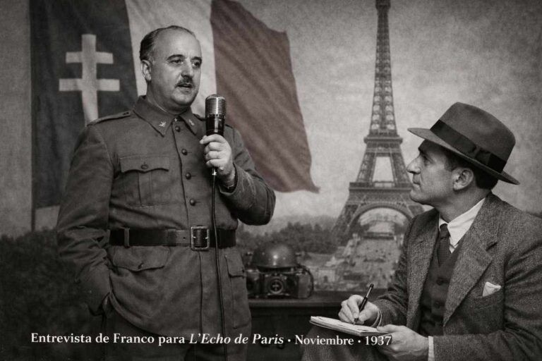 Entrevista de Franco en París, 1937