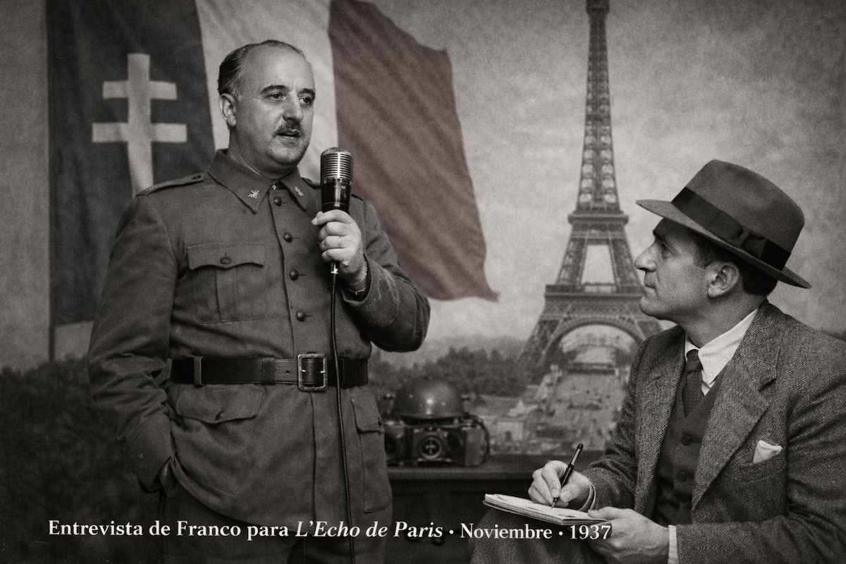 Entrevista de Franco en París, 1937