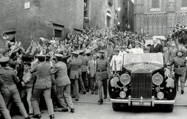 Franco en Barcelona. 1970