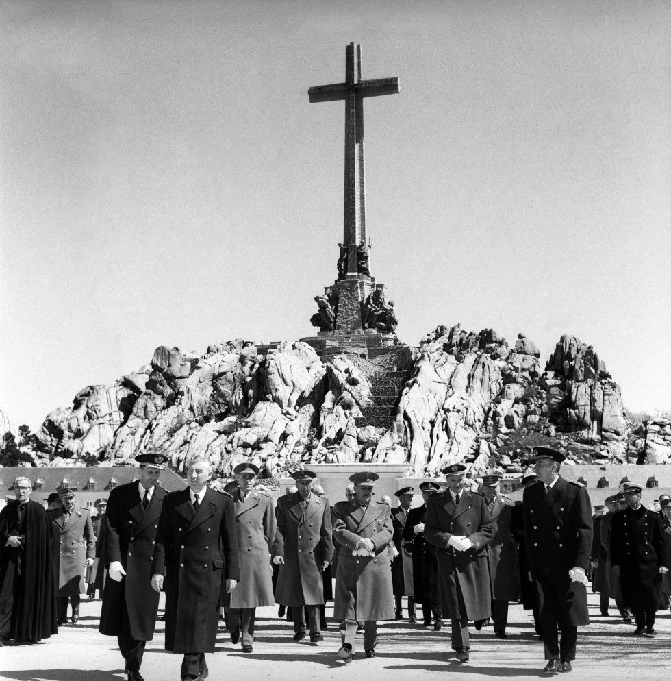Franco en el Valle de los Caídos