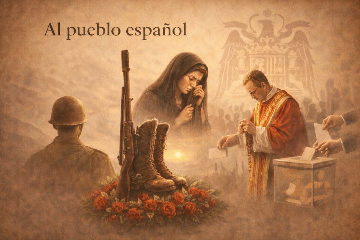 Homenaje al pueblo español