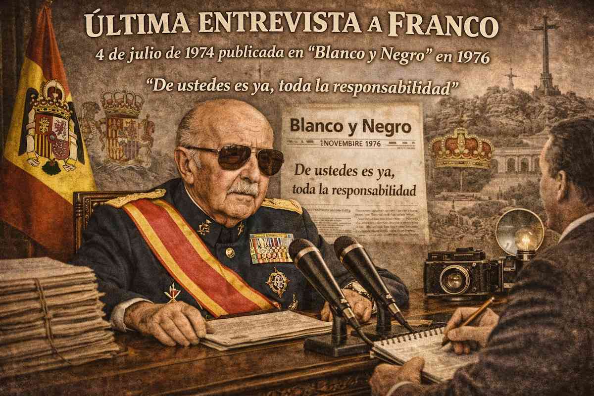 Última entrevista a Franco en 1974