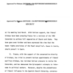 Documento desclasificado de la CIA sobre la Transición española