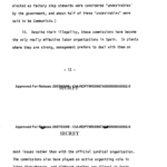 Documento desclasificado de la CIA sobre la Transición española