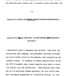 Documento desclasificado de la CIA sobre la Transición española