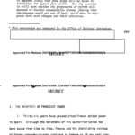 Documento desclasificado de la CIA sobre la Transición española