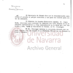 Acta del Ministerio de Asuntos Exteriores relativa a la entrevista entre el presidente del Gobierno Luis Carrero Blanco y el secretario de Estado estadounidense Henry Kissinger
