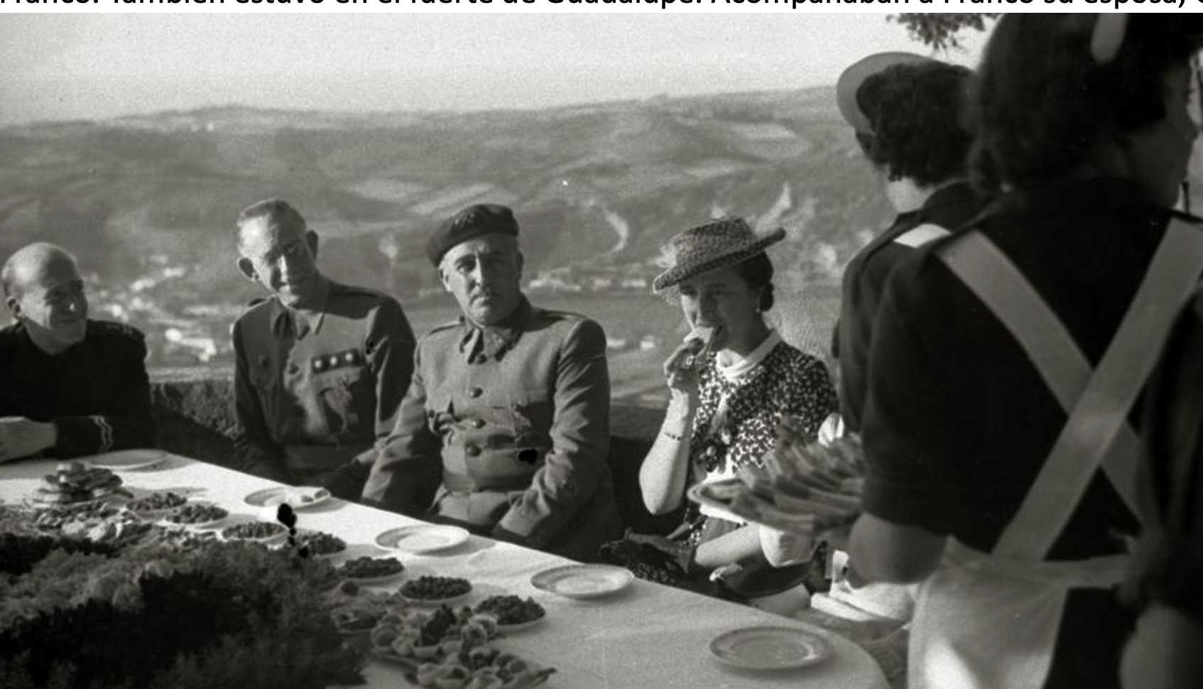 El "lunch" con Franco 