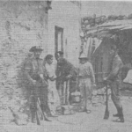 La Benemérita custodia una de las viviendas donde estaban los detenidos por los sucesos.