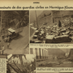El periódico AHORA publicó este reportaje fotográfico sobre los sucesos de Hermigua / BNE