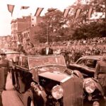 Francisco Franco es recibido entusiásticamente en Gerona 17-05-1960
