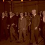 Francisco Franco visita, en Barcelona, la factoría de Motor Ibérica 20-05-1960