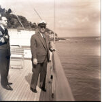 Francisco Franco en el yate Azor
