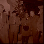 Francisco Franco con Jaime de Foxá, en una cacería