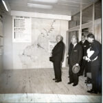 Francisco Franco y el presidente de Portugal, almirante Américo Thomas, inauguran la presa de Aldeaadávila 17 – 11 – 1964