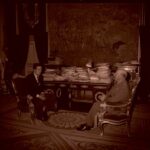 Francisco Franco con don Miguel Primo de Rivera, marques de Primo de Rivera y alcalde de Jerez de la Frontera 24-03-1965