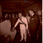 Francisco Franco pone en marcha, desde el palacio del Pardo, las nuevas emisiones de Televisión Española 18-06-1965