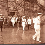 Recibimiento a Francisco Franco en Santiago de Compostela: ofrenda de Francisco Franco al apóstol Santiago; Francisco Franco comulgando 25-07-1965