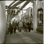 Francisco Franco inaugura en Rentería una fábrica de papel 11-09-1965