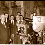 Francisco Franco durante el discurso de Fin de Año por televisión 28-12-1965