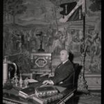 Retratos del caudillo en su despacho – 19-12-1950