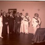 El caudillo inaugura la residencia sanitaria de La Paz – 18 – 07 - 1964