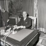 El caudillo en el Mensaje a la Nación con motivo del Fin de año y con el ministro Fraga – 28 – 12 - 1964