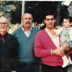 4 generaciones de Antonio Tejero. Foto realizada en la Prisión de Figueras